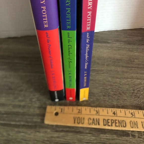 Vtg Harry Potter Books 1-3 - Picture 8 of 9